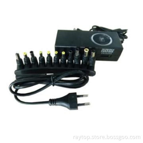 Automatic Laptop Charger 100W, USB Port 5V/2.1A, 10 Tips, LED Loop